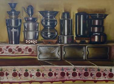 Print of Realism Still Life Paintings by Hafiz Hassan