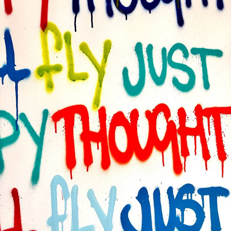 Original Conceptual Graffiti Mixed Media by Laser 3.14