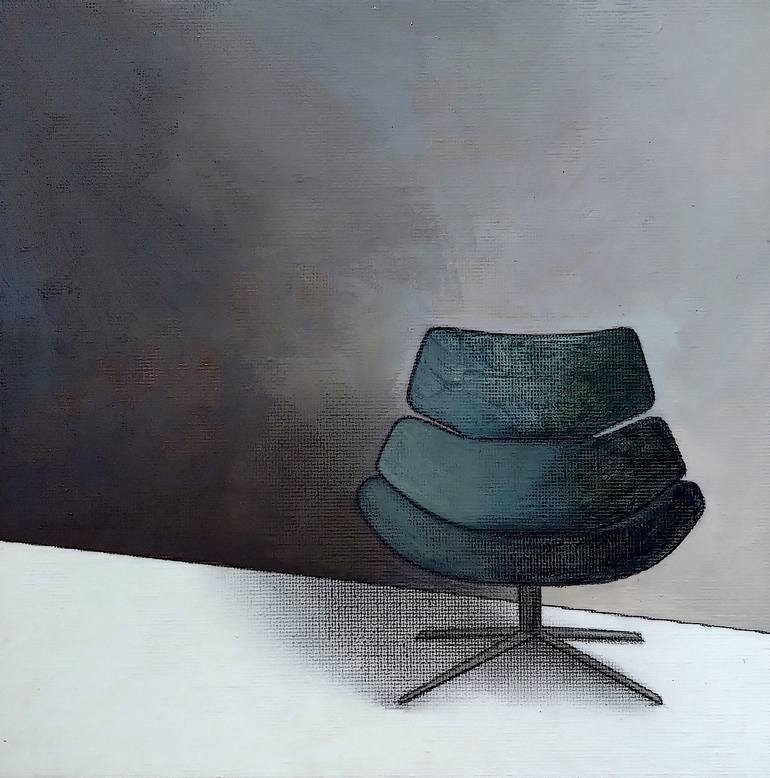 Original Bauhaus Still Life Paintings by Mea N Ambrozo