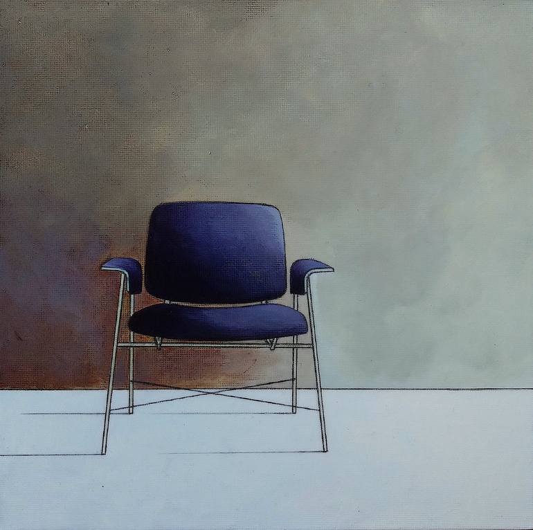 Original Bauhaus Still Life Paintings by Mea N Ambrozo
