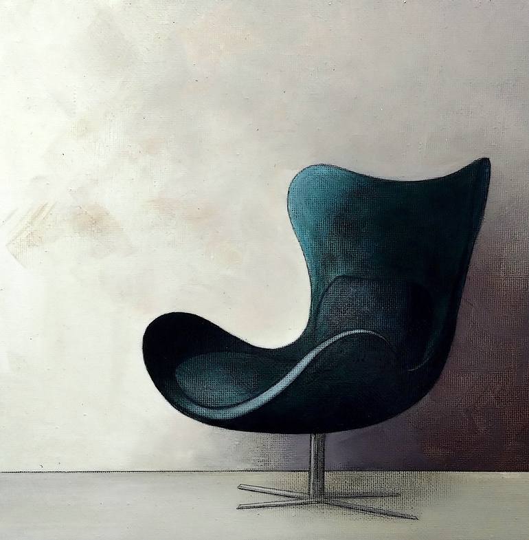 Original Bauhaus Still Life Paintings by Mea N Ambrozo