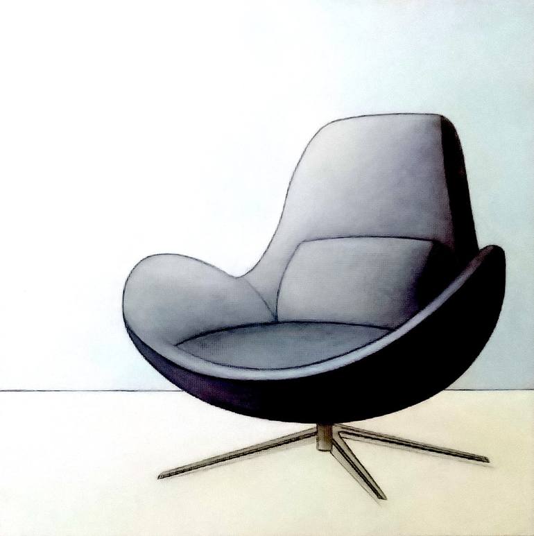 Original Bauhaus Still Life Paintings by Mea N Ambrozo