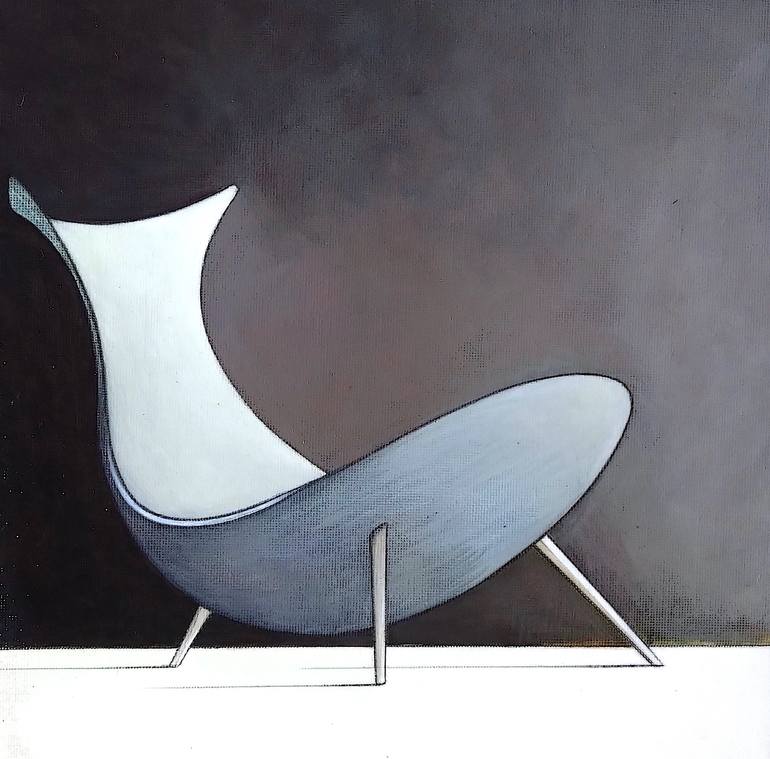 Original Bauhaus Still Life Paintings by Mea N Ambrozo
