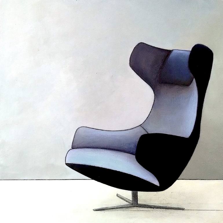 Original Bauhaus Still Life Paintings by Mea N Ambrozo