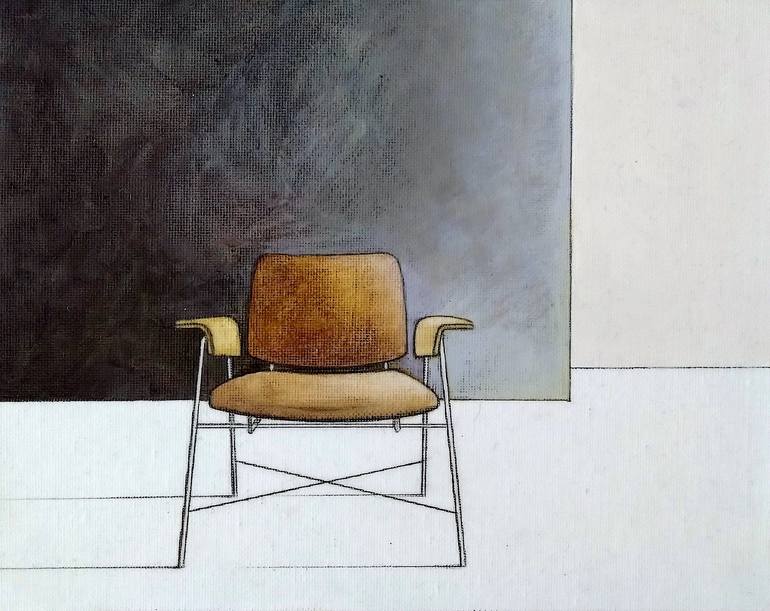 Original Bauhaus Still Life Paintings by Mea N Ambrozo