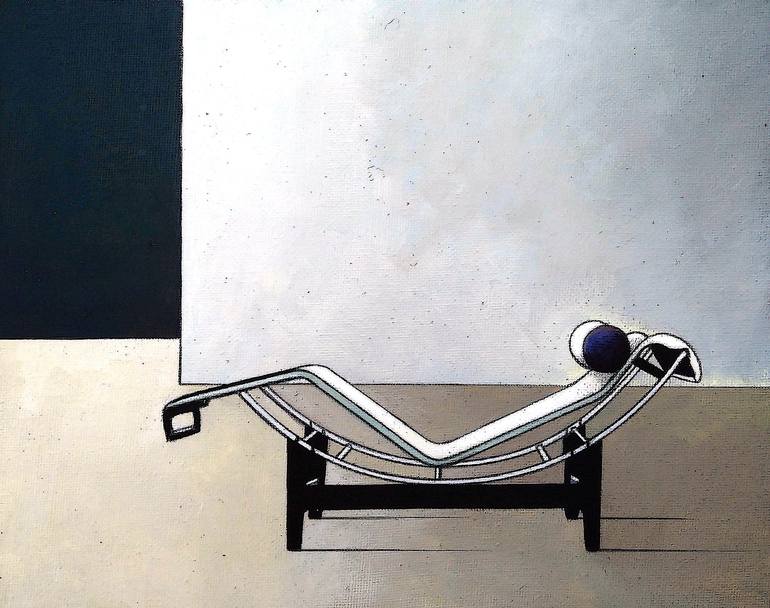 Original Bauhaus Still Life Paintings by Mea N Ambrozo