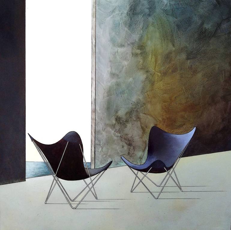 Original Black & White Still Life Paintings by Mea N Ambrozo