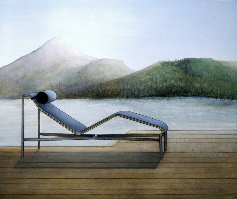 Original Conceptual Landscape Paintings by Mea N Ambrozo