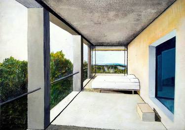Original Conceptual Architecture Paintings by mEA N AMBROZO
