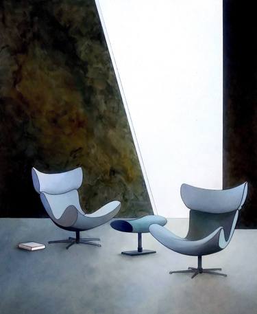 Original Conceptual Interiors Paintings by mEA N AMBROZO