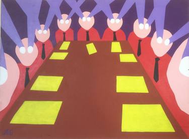 Print of Conceptual Business Paintings by Geoffrey Golson