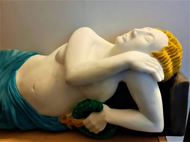 Original Classical mythology Sculpture by severino Braccialarghe