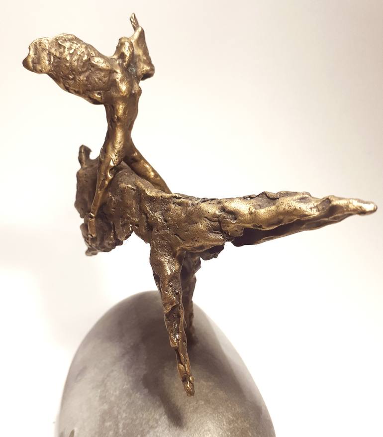 Original Abstract Expressionism Horse Sculpture by Severino Braccialarghe