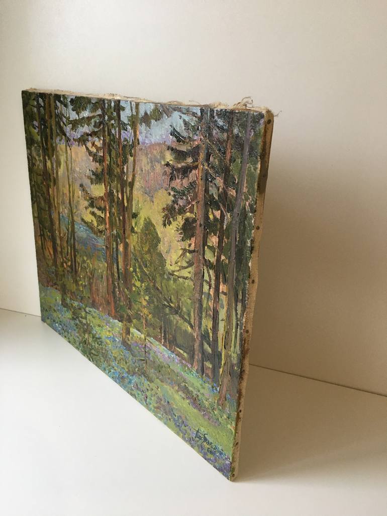 Original Impressionism Landscape Painting by Aleksandr Dubrovskyy