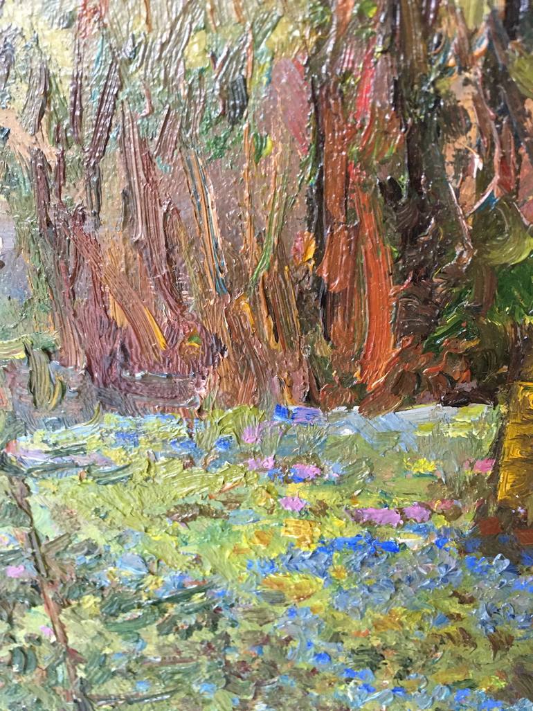 Original Impressionism Landscape Painting by Aleksandr Dubrovskyy