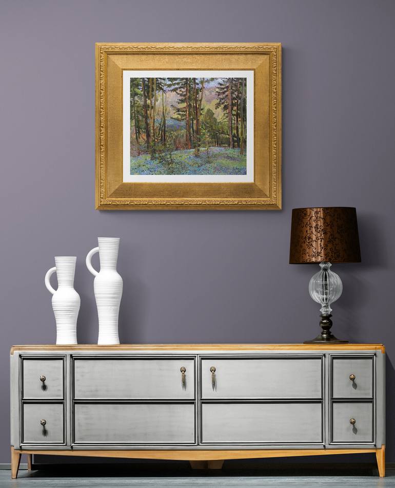 Original Impressionism Landscape Painting by Aleksandr Dubrovskyy