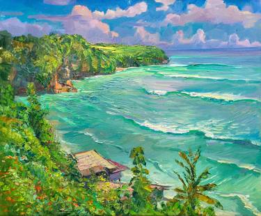 Original Seascape Painting by Aleksandr Dubrovskyy