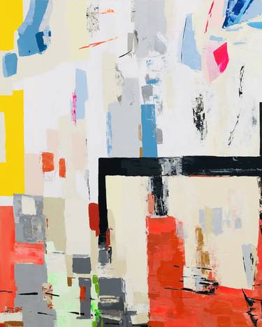 Original Abstract Paintings by Nadine Hardy