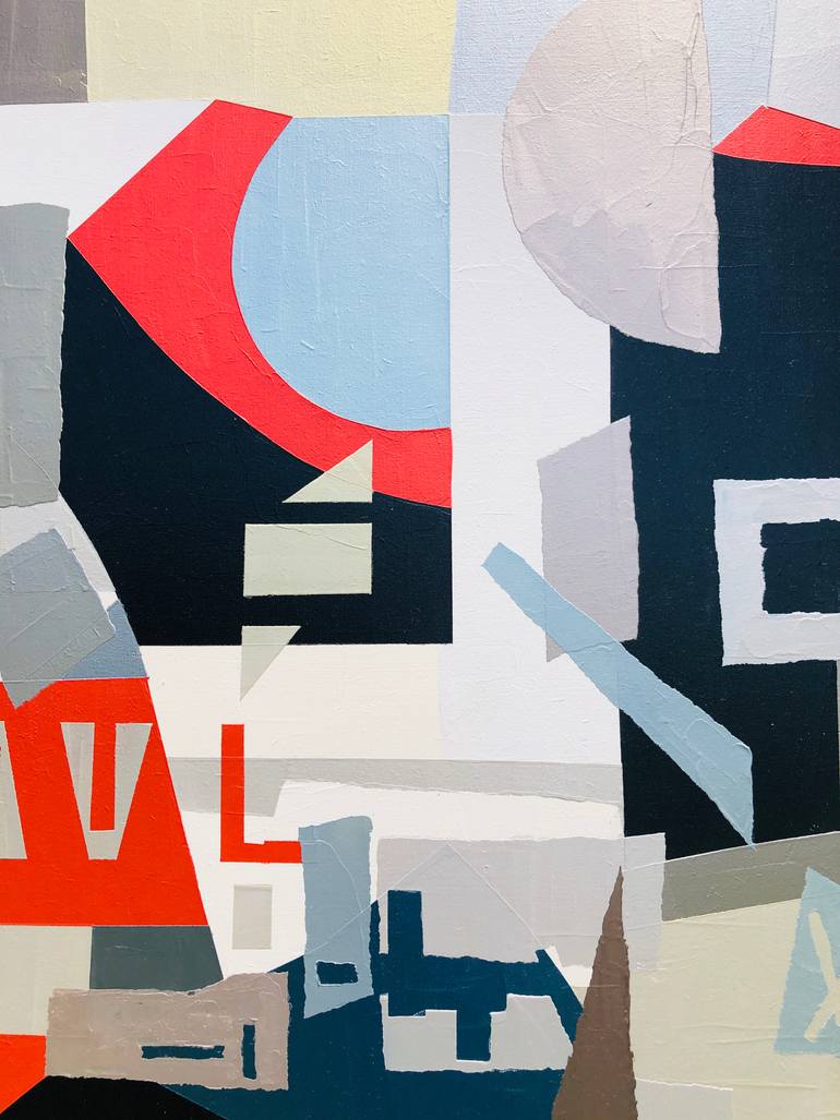 Original Abstract Painting by Nadine Hardy