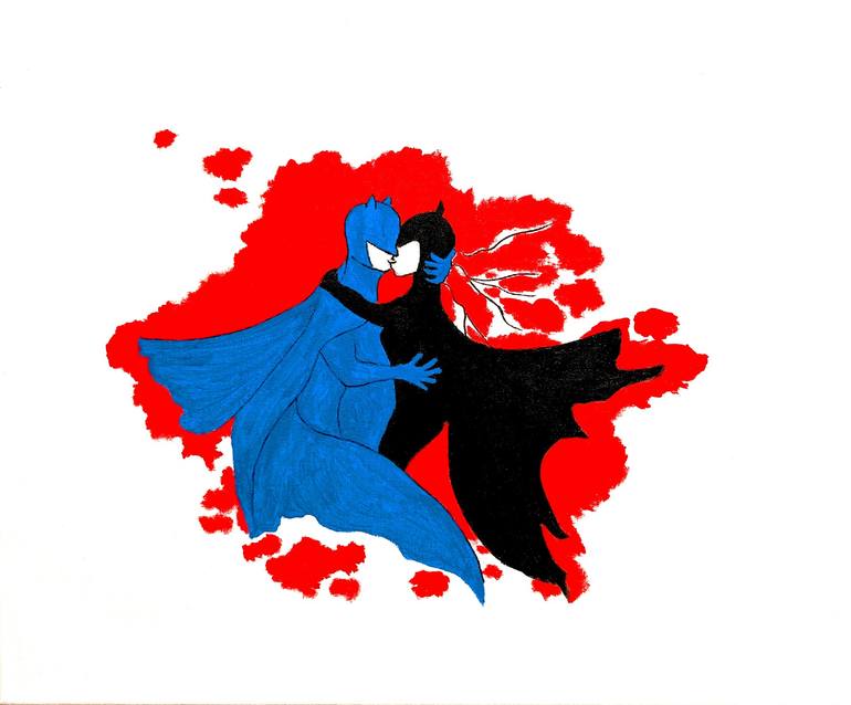 Original Contemporary Love Painting by Tanja Momcilovic