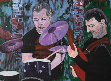 Print of Expressionism Music Paintings by Tanja Momcilovic