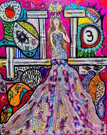 Original Fashion Paintings by Shorouq Shabsoug