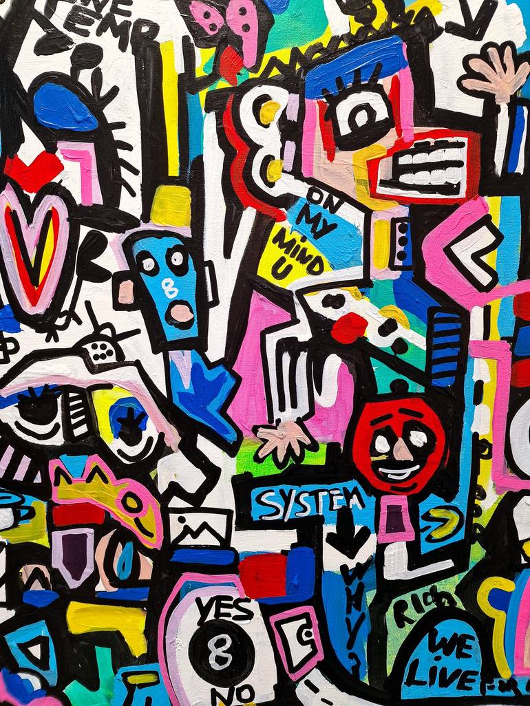 Inside the System Painting by Ciano Art | Saatchi Art