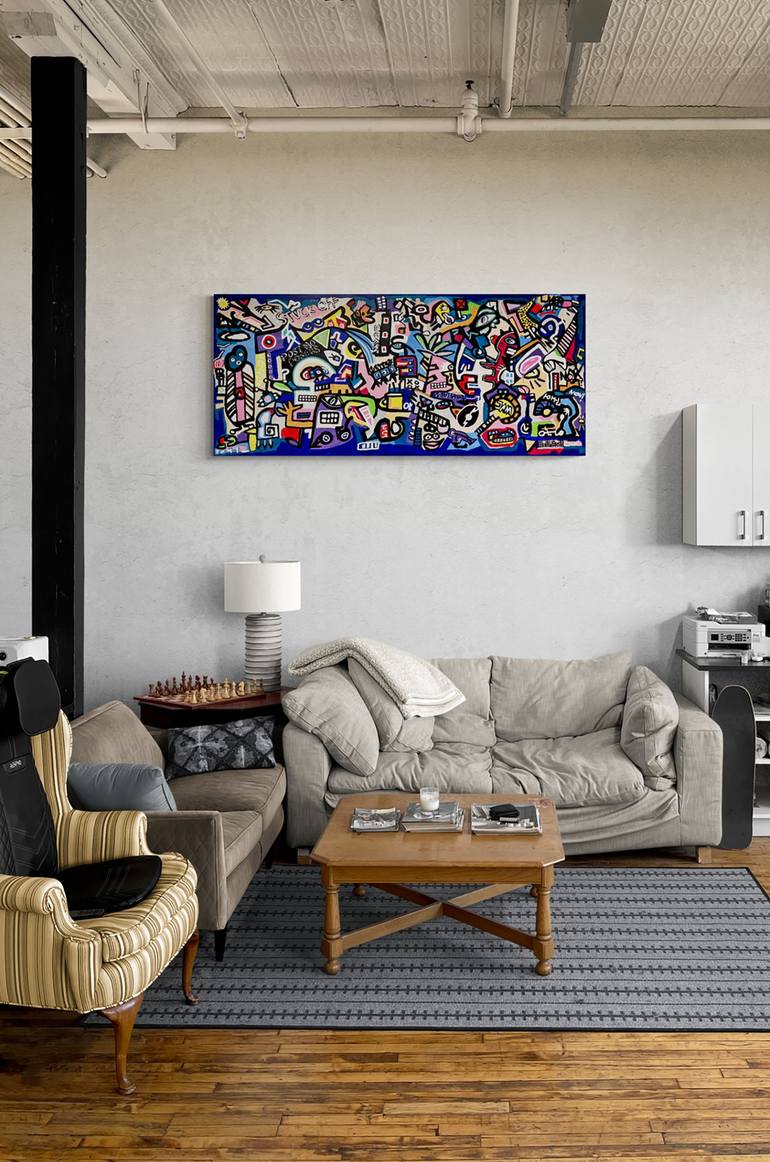 Original Abstract Painting by Ciano Art