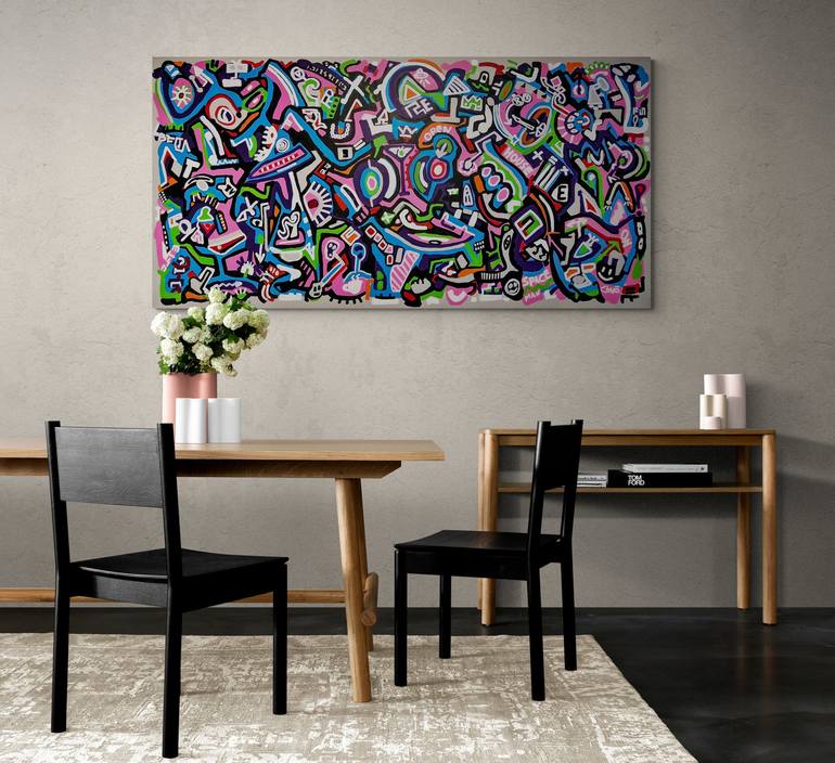 Original Abstract Painting by Ciano Art