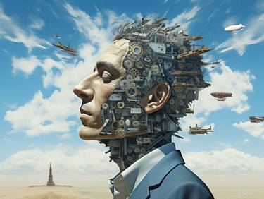 Print of Surrealism Science/Technology Digital by Wladimir Tasoff