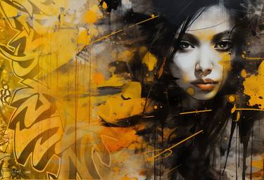 Print of Graffiti Digital by Wladimir Tasoff