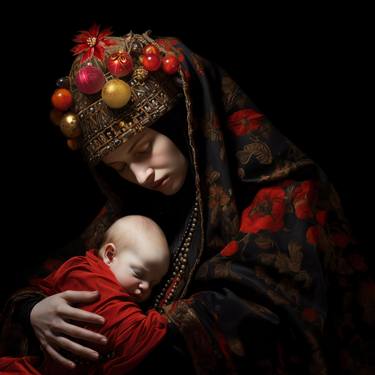 Original Fine Art Religious Digital by Wladimir Tasoff