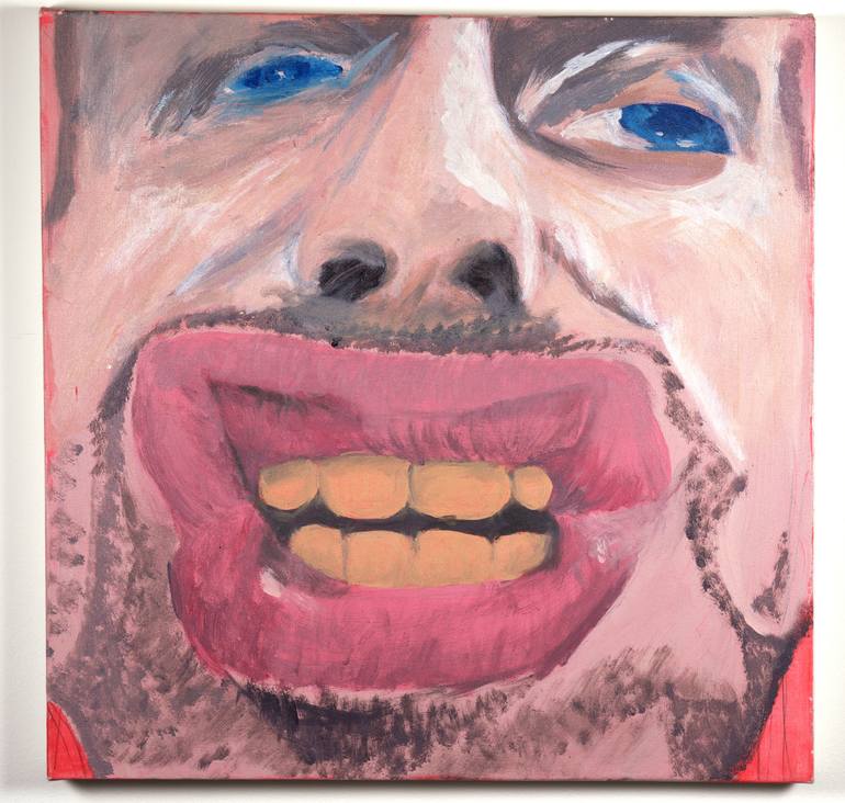 Original Expressionism People Painting by Lucas Bradley