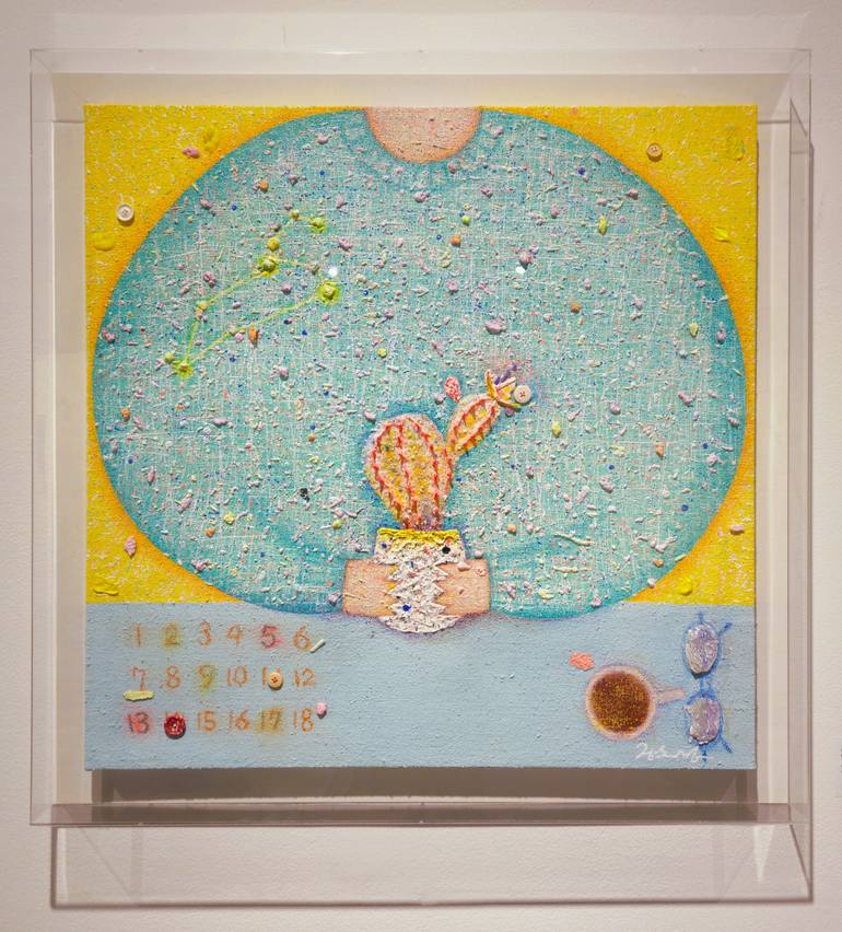 Original Painterly Abstraction Abstract Painting by Sojung Kim