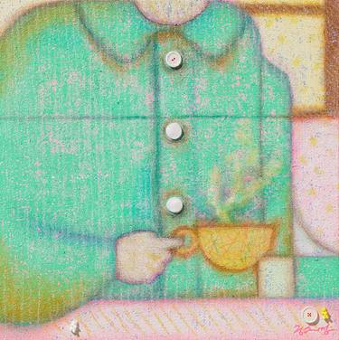 Original Abstract Food & Drink Paintings by Sojung Kim