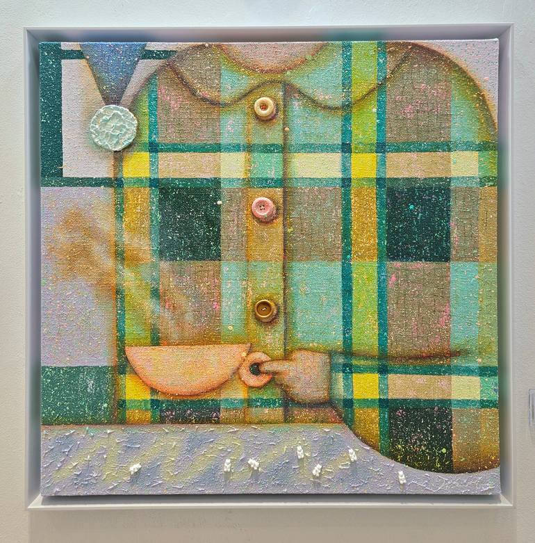 Original Abstract Food & Drink Painting by Sojung Kim