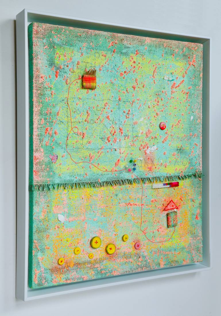 Original Modernism Abstract Painting by Sojung Kim