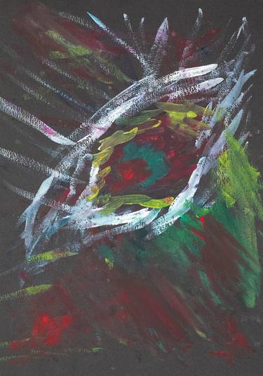 Original Expressionism Outer Space Paintings by Anastasia Deia
