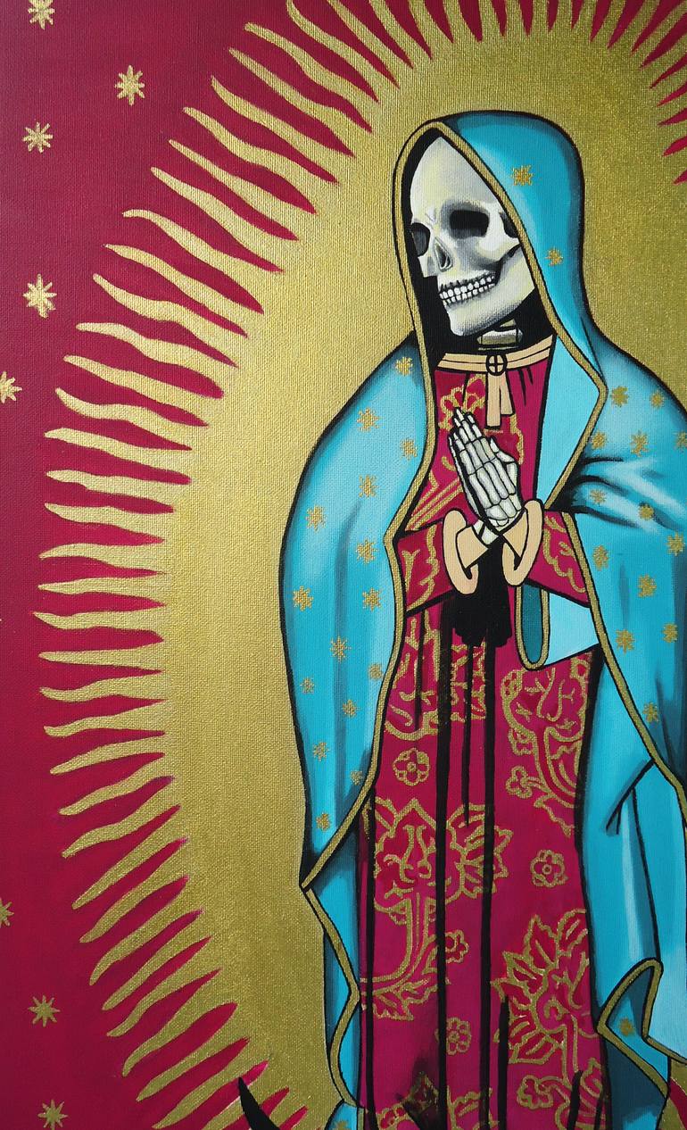 Original Figurative Religion Painting by Ignacio Aramburu 