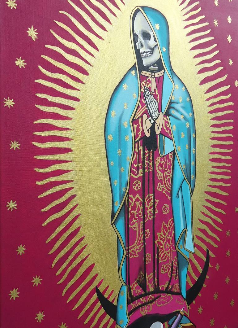 Original Figurative Religion Painting by Ignacio Aramburu 