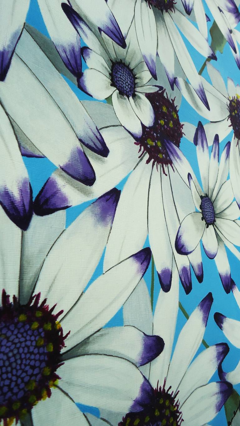 Original Figurative Floral Painting by Ignacio Aramburu 