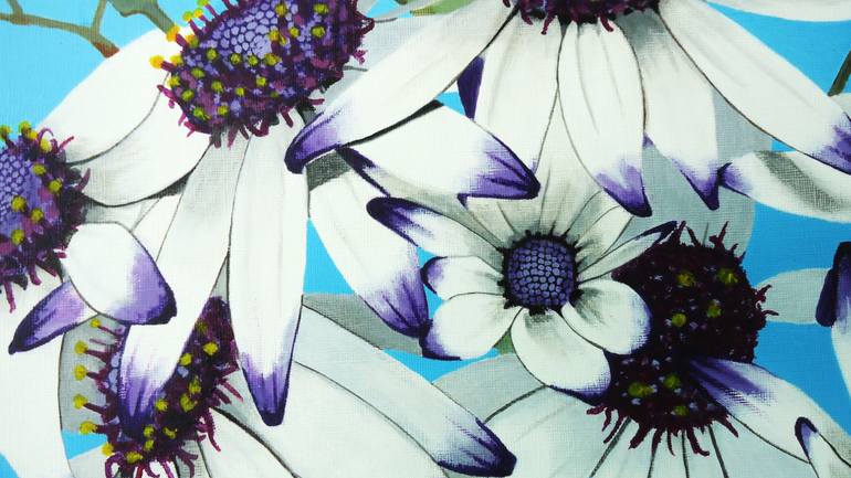 Original Figurative Floral Painting by Ignacio Aramburu 