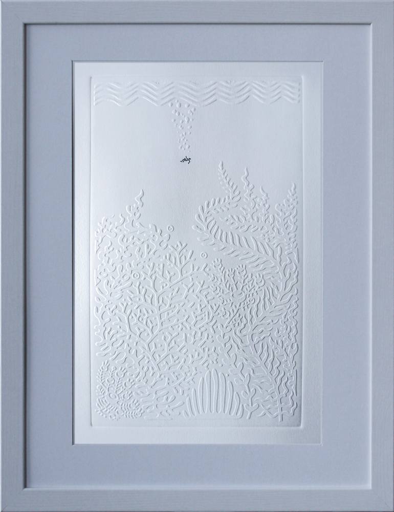 Original Conceptual Fantasy Printmaking by Marharyta Zhurunova