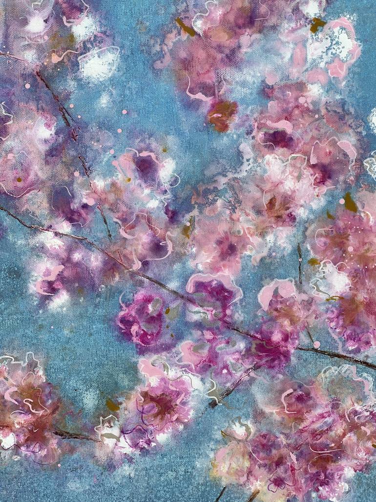 Original Floral Painting by Elena Hyams