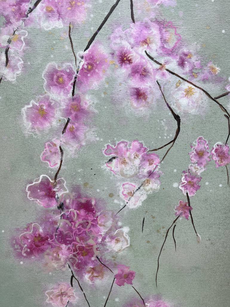 Original Fine Art Floral Painting by Elena Hyams