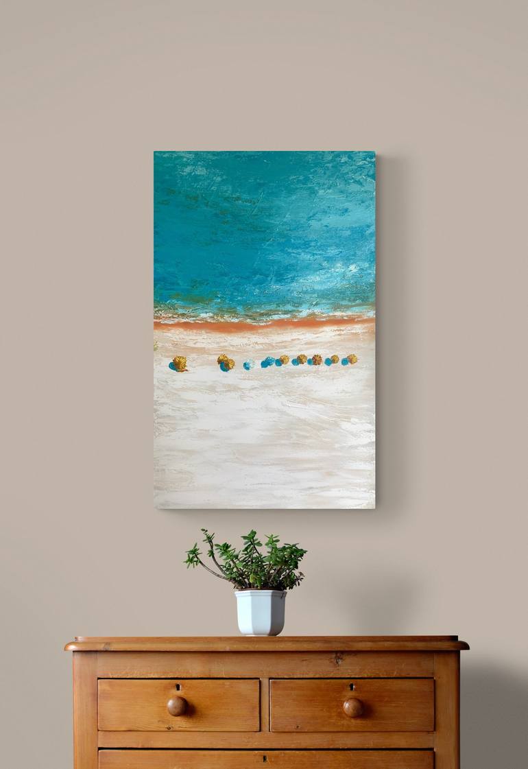 Original Fine Art Beach Painting by Elena Hyams
