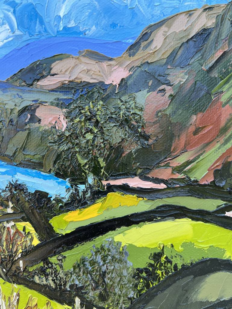 Original Landscape Painting by Elena Hyams