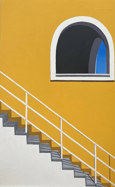 Original Architecture Paintings by Elena Hyams