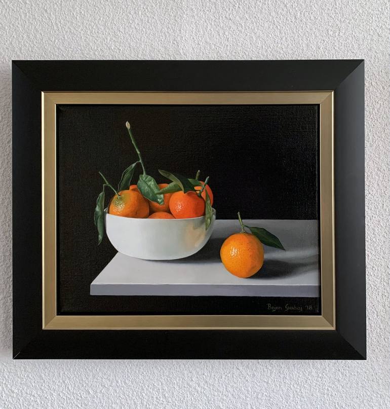 Original Realism Still Life Painting by Bojan Gurbaj