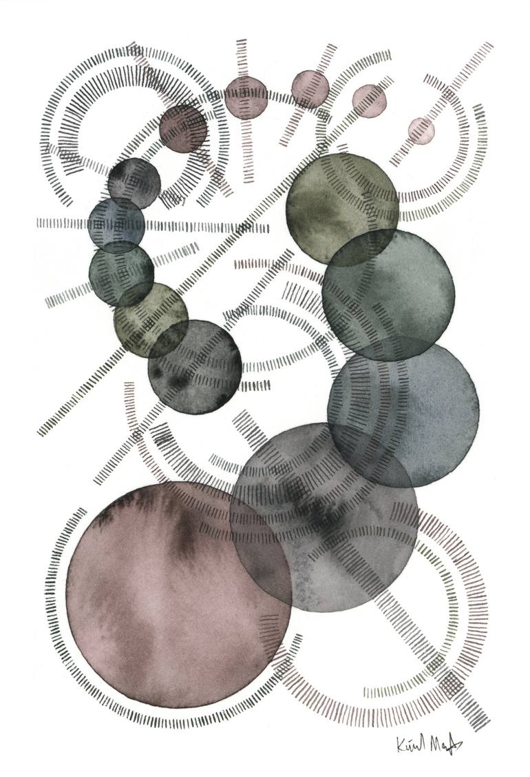 Print of Minimalism Abstract Paintings by Kimley Maretzo
